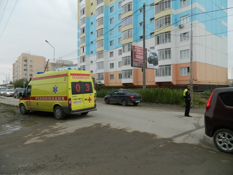 ДТП с участием двух малолетних детей в г. Якутске Пресс-служба ОБ ДПС ГИБДД МВД по РС(Я)