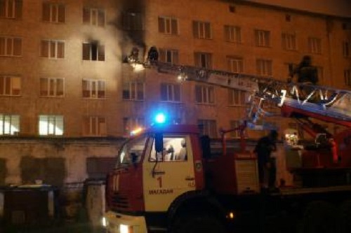 Ликвидировать возгорание удалось за полчаса, никто из постояльцев и персонала не пострадал, Фото с места события из других источников