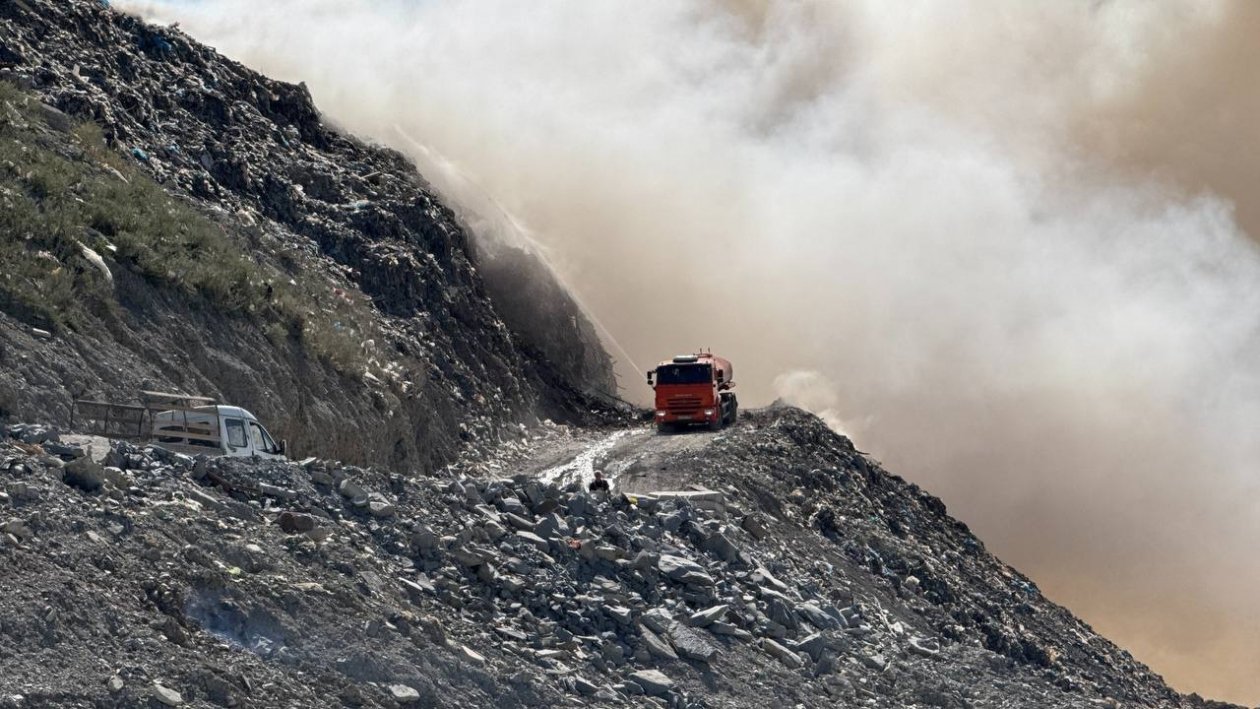Мусорный полигон в Новороссийске kravchenko_glava_nvrsk