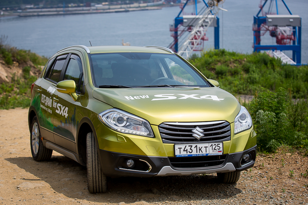 Венгерский Suzuki New SX4 во Владивостоке, Фото с места события собственное