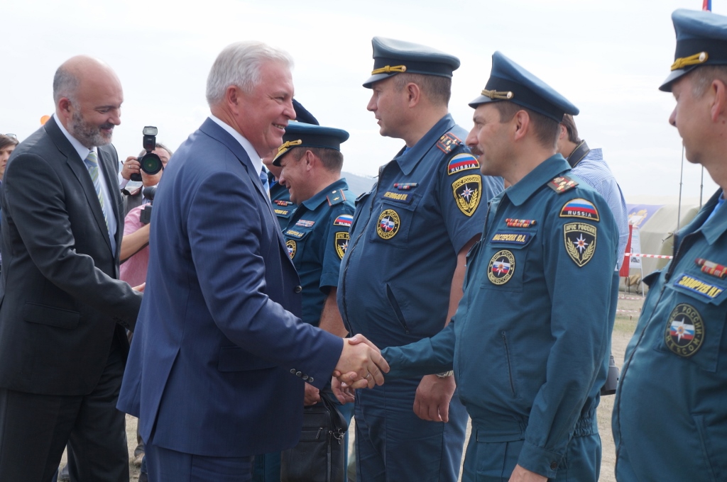 Передвижные пункты Бурятии полностью готовы к ликвидации ЧС, Фото с места события собственное