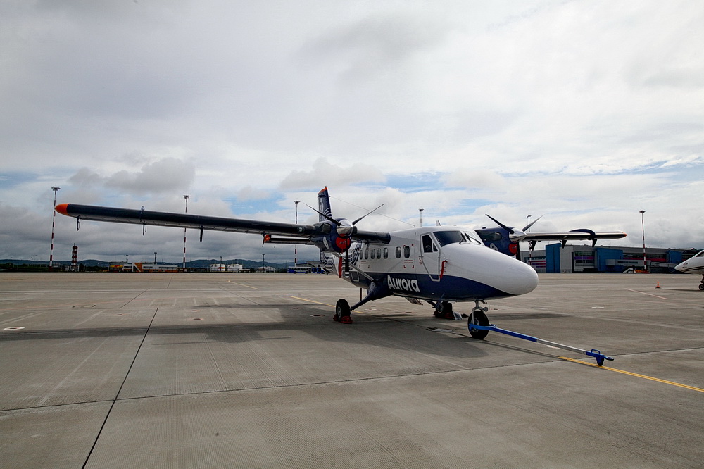 самолет DHC-6 презентовали в Приморье Глеб Ильинский