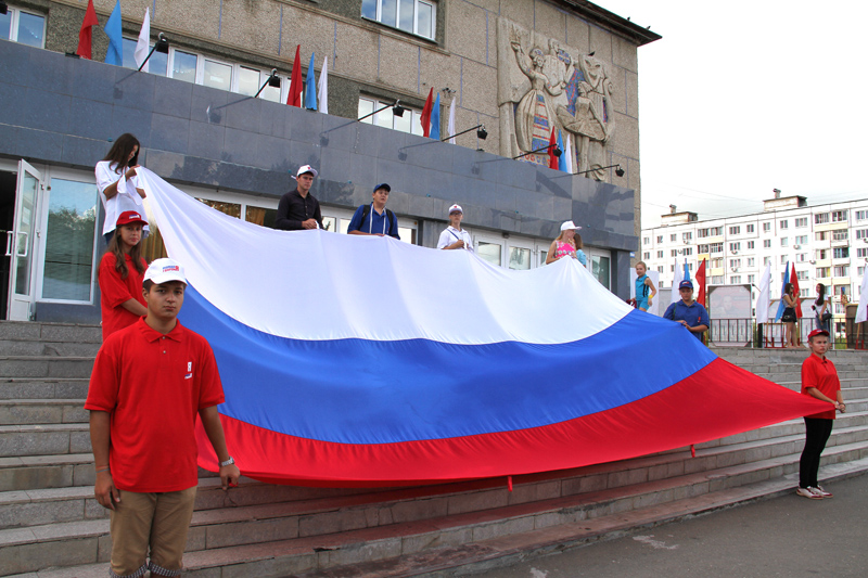 Флаг, Фото с места события из других источников
