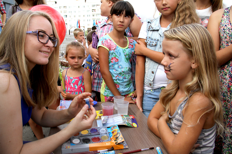 Аквагрим для детей, Фото с места события из других источников