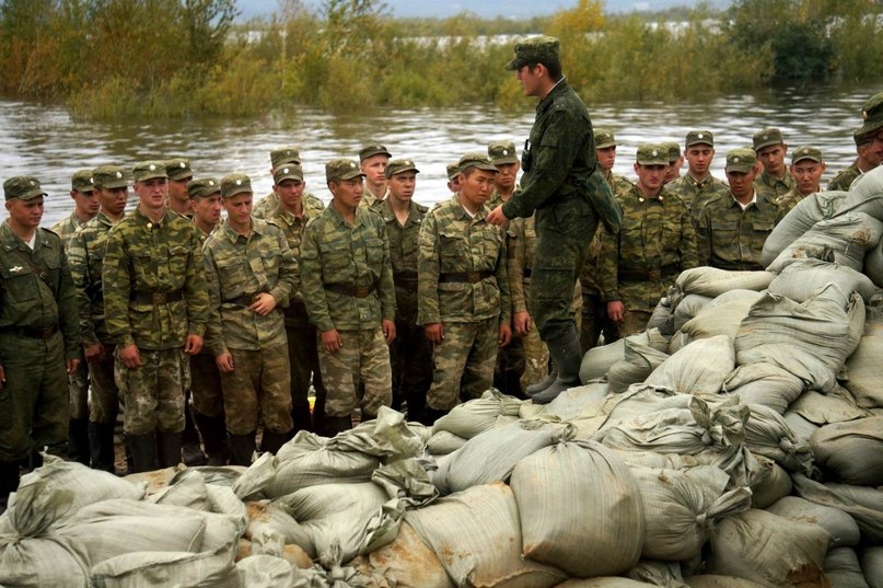 К 9 сентября амурский гребень подошел к Комсомольску-на-Амуре, городу пришлось не сладко, Фото с места события собственное