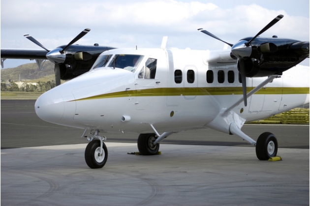 Самолет DHC-6 пресс-служба администрации Приморья