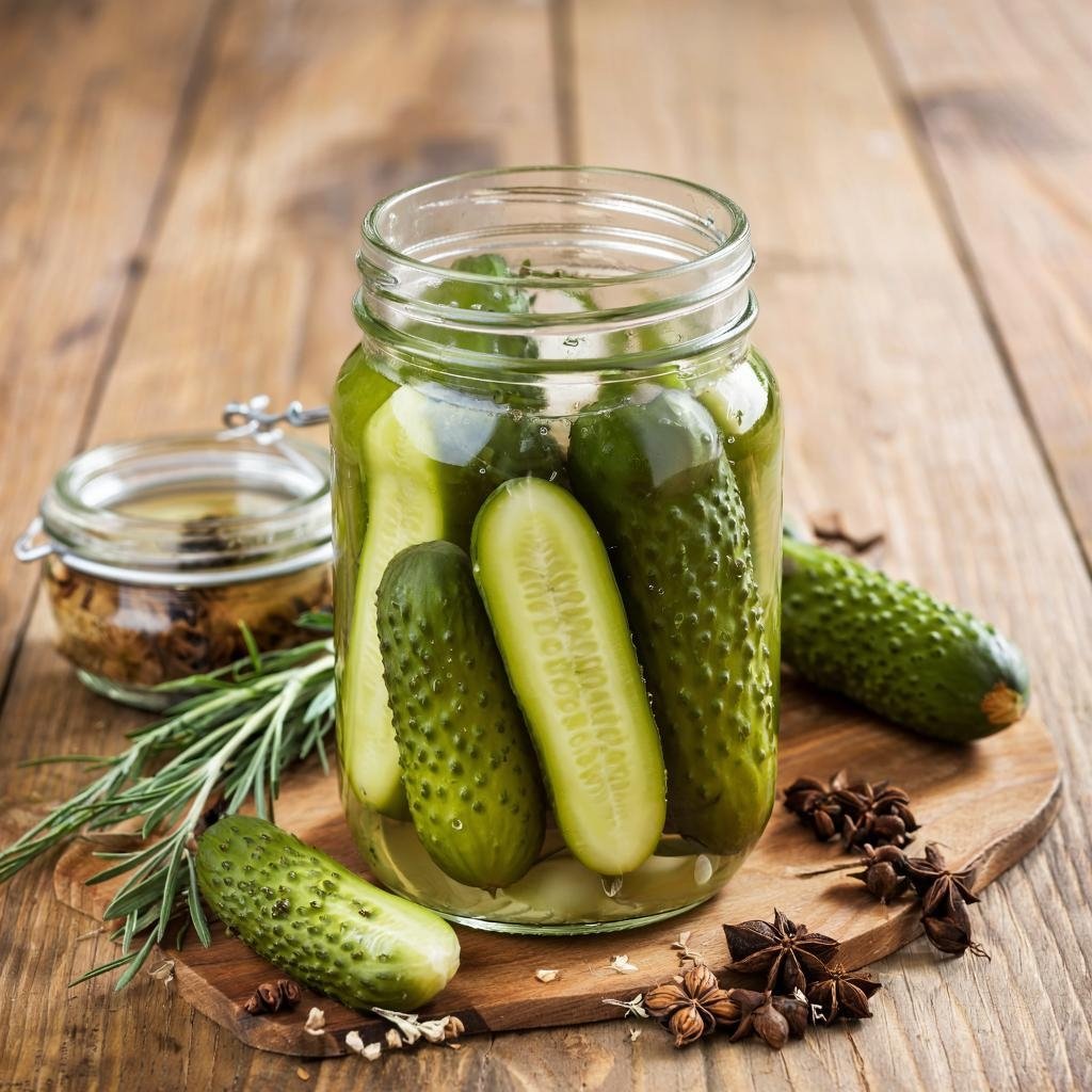 Бабушкин секрет хрустящих огурцов: солим по старому рецепту с хлебом GigaChat (18+)