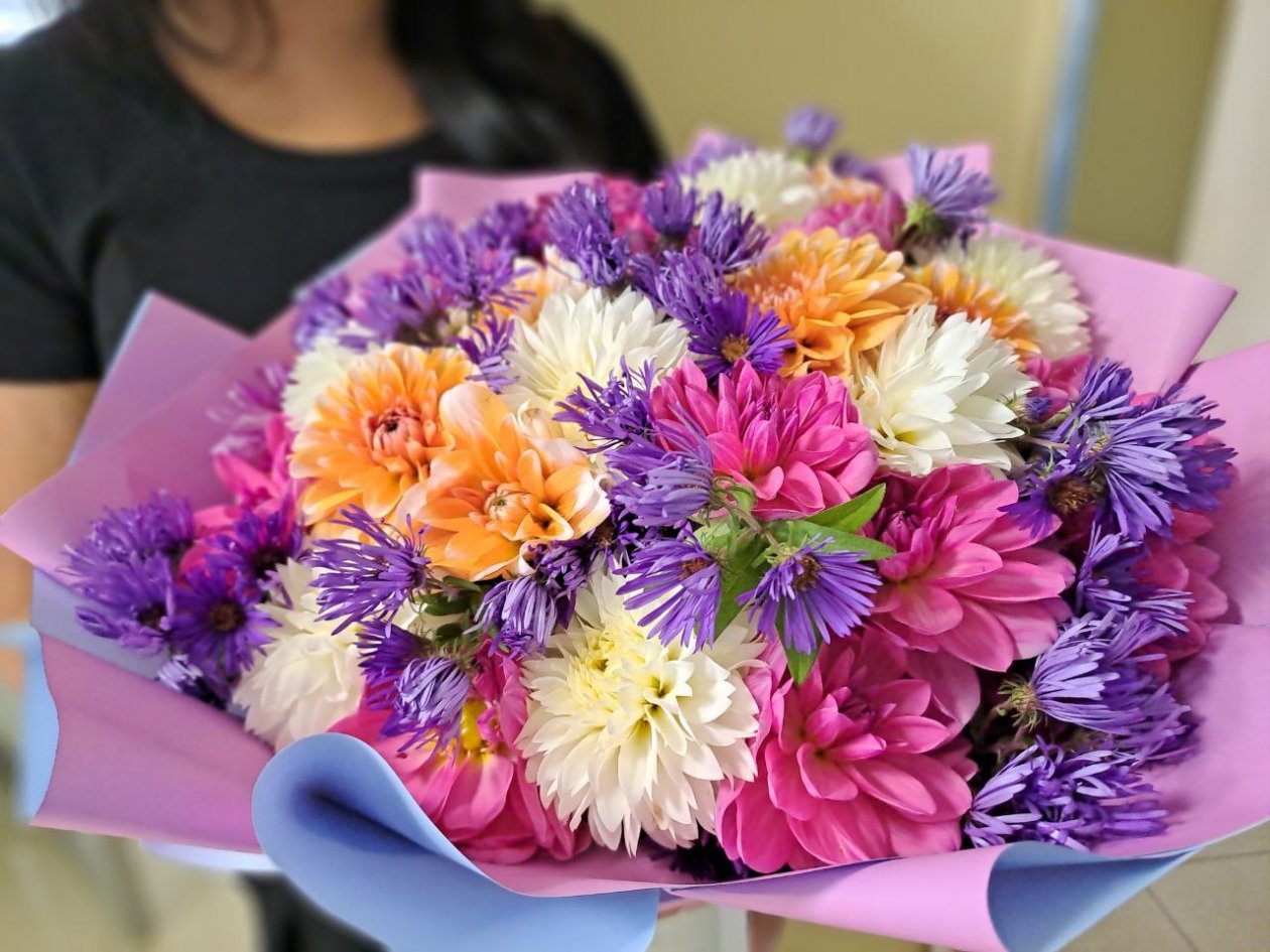 Букет флориста-самоучки Ольга Брютова, ИА UssurMedia