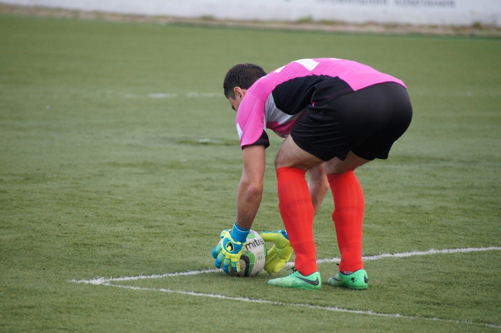 Вратарь "Енисея", Фото с места события собственное