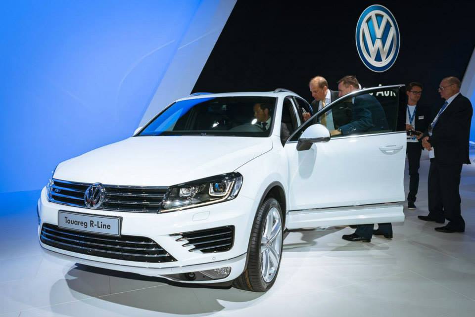 Volkswagen Touareg R-Line, Фото с места события из других источников