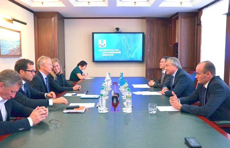 Встреча Пресс-служба правительства Сахалинской области