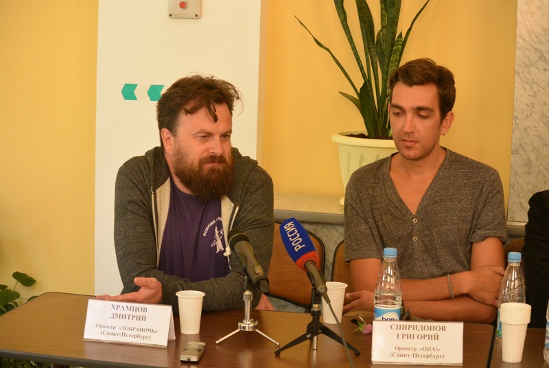 Пресс-конференция участников 12 фестиваля еврейской культуры и искусства, Фото с места события собственное