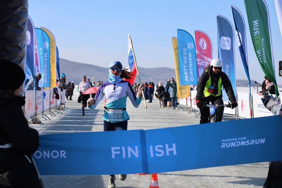 предоставлено организаторами полумарафона HONOR Vladivostok Ice Run