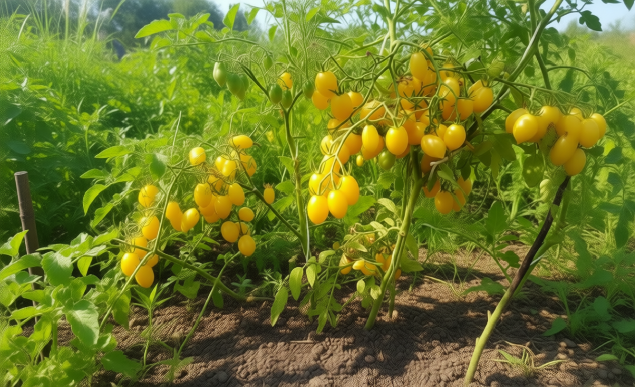 Эти &quotчерри&quot — звезды моего огорода: вкус сладкий, почти конфетный - невозможно оторваться Qwen