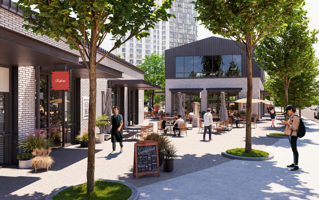 Эскиз мастер-плана комплексного развития территории в районе Адмирала Юмашева из приложения к постановлению администрации Владивостока