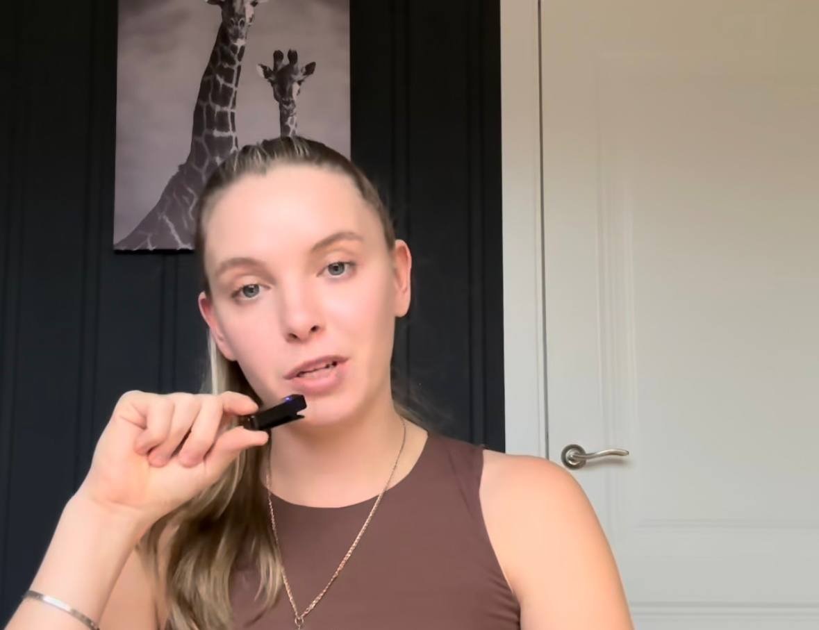 стоп-кадр из соцсетей Любови Грабовской