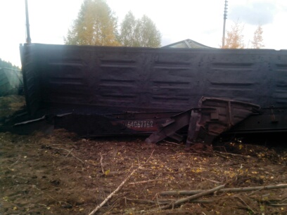 На месте крушения поездов в Бурятии, в котором погиб машинист, продолжаются работы, Фото с места события собственное