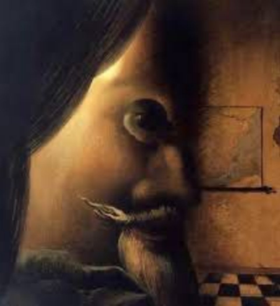 Сальвадор Дали. Исчезающий бюст Вольтера