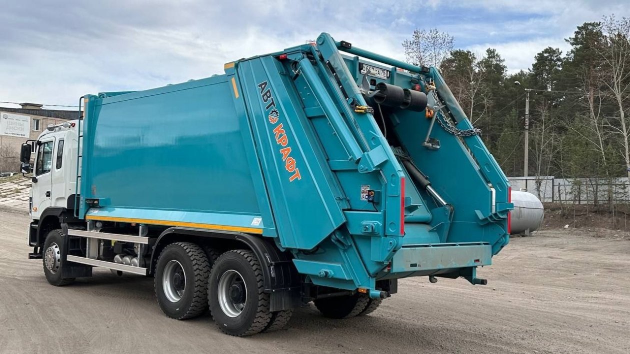мусоровоз Минприроды Забайкалья