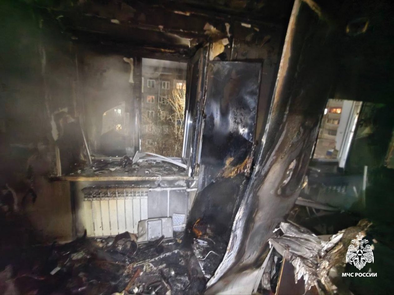 Двое жителей Улан-Удэ едва не погибли в пожаре из-за газовой горелки МЧС по Бурятии