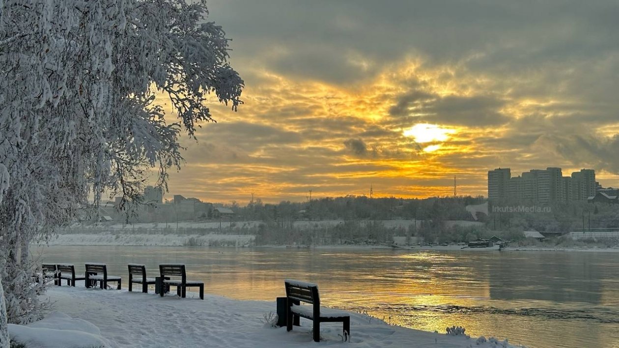 Иркутск, закат в Иркутске Ушакова Юлия, ИА IrkutskMedia