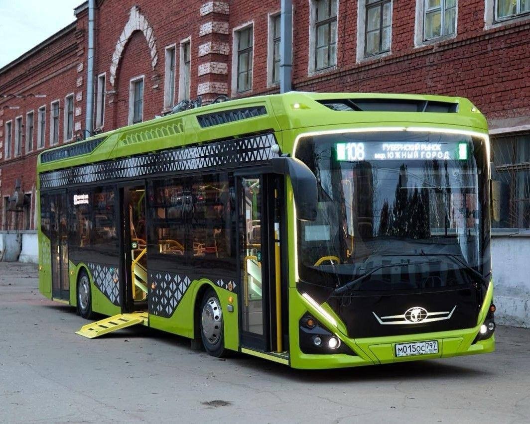 Электробус &quotГенерал&quot тг-канал (18+) мэра Омска Сергея Шелеста