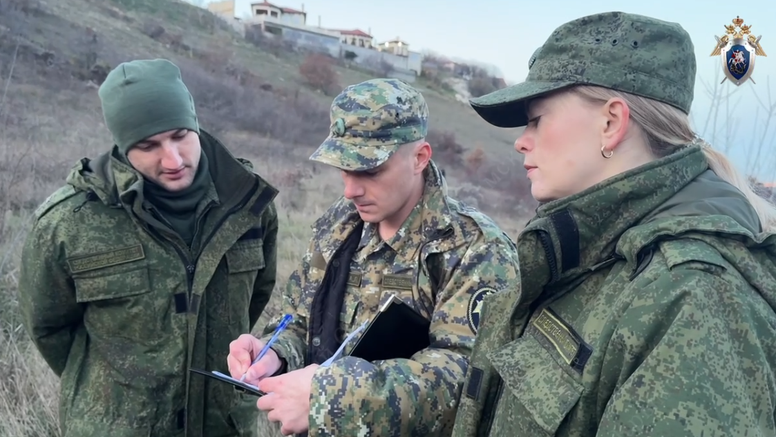 Кадр из видео Следком Крыма и Севастополя