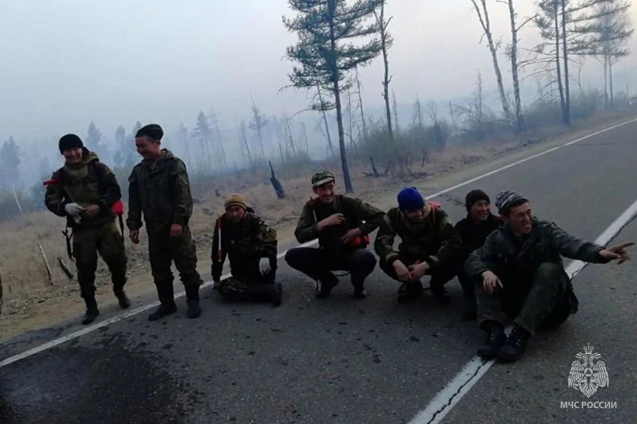 Добровольные пожарные МЧС