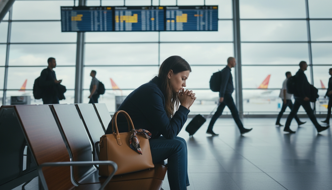 Сумку с гаджетами за 27 тыс. украли в петербургском аэропорту Сгенерировано