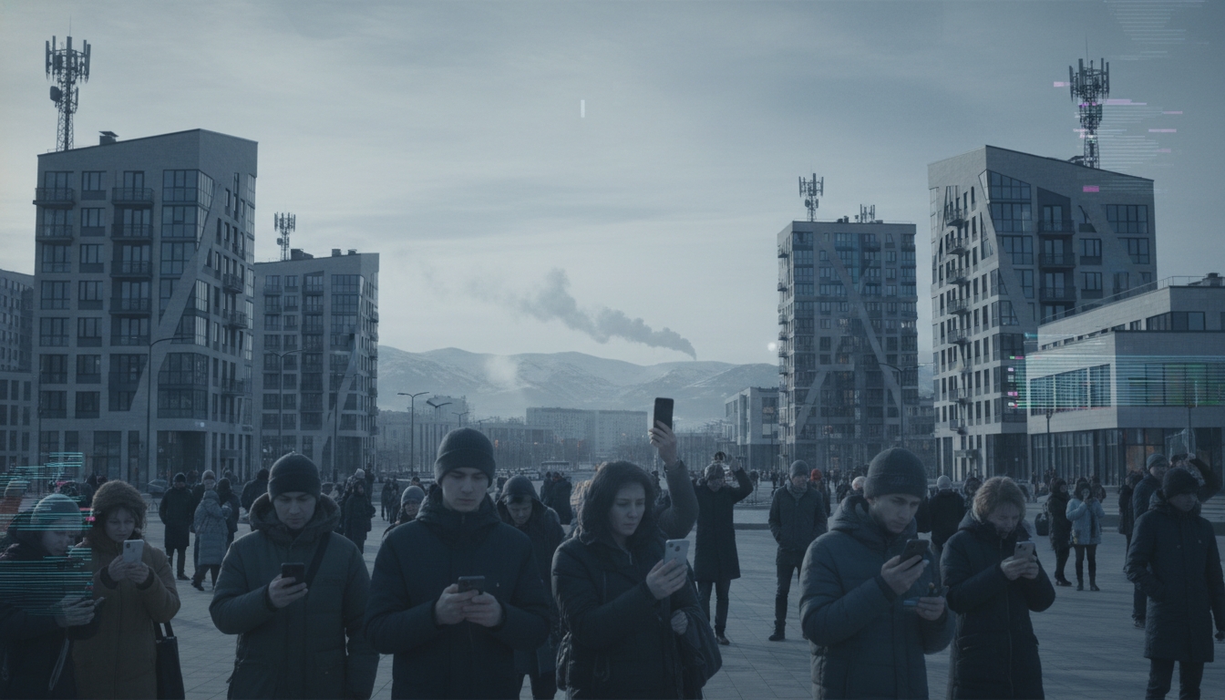 Мобильный интернет в Петербурге нестабилен после отбоя воздушной тревоги Сгенерировано