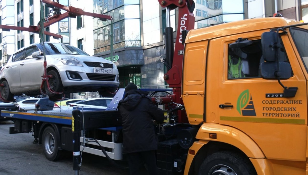 Нарушителей парковки в центре Владивостока отправили на штрафстоянку пресс-служба &quotЦифровое Приморье&quot
