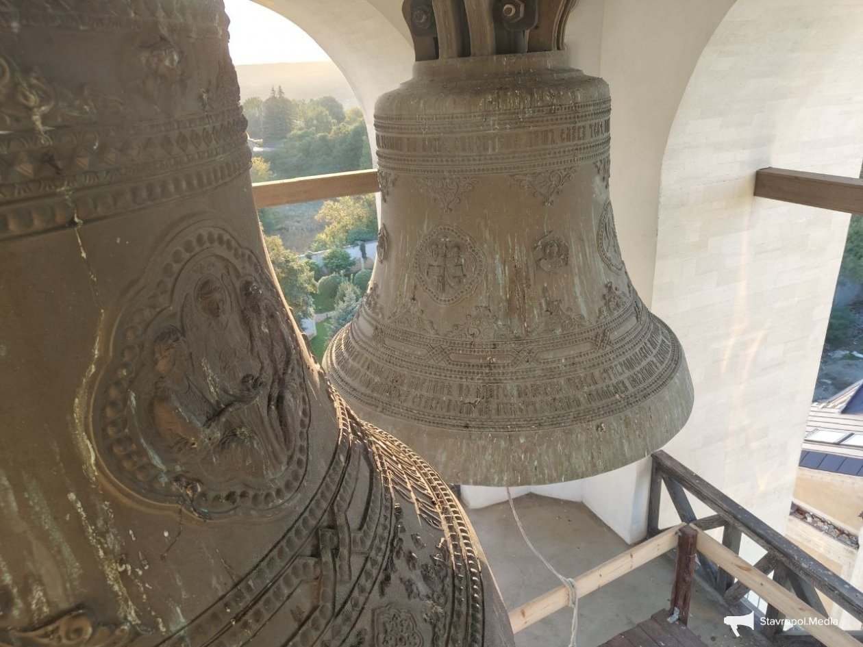 О колоколах, которые управляются со смартфона, рассказали в Казанском соборе Ставрополя ИА Stavropol.Media