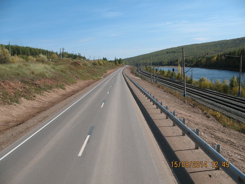 Завершен ремонт 28-километрового участка трассы "Вилюй" в Якутии Пресс-служба Росавтодор