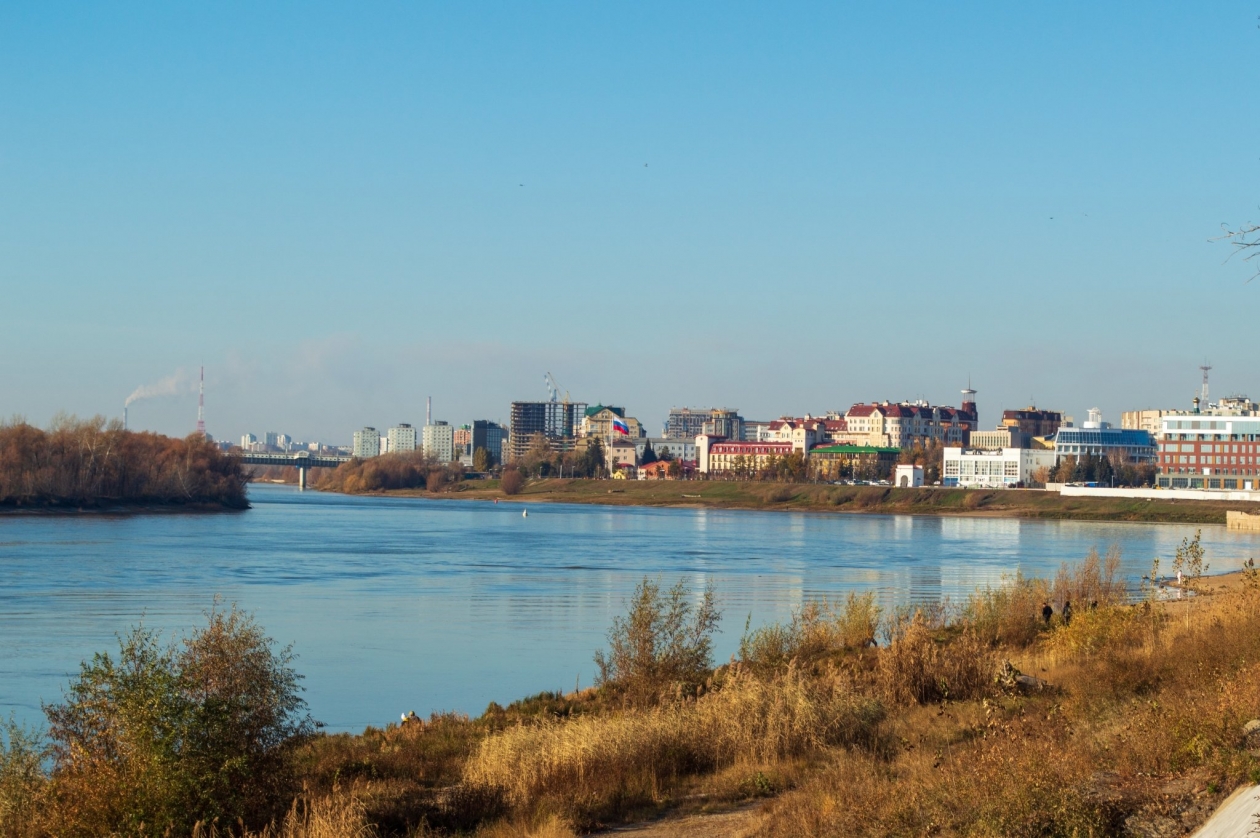 Набережная реки Иртыш Евгений Овдеенко, ИА OmskMedia
