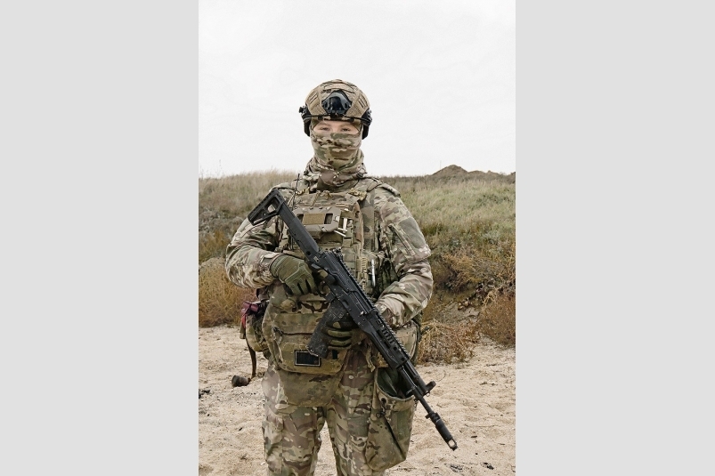 Военнослужащий с позывным &quotАкула&quot Илья Купка