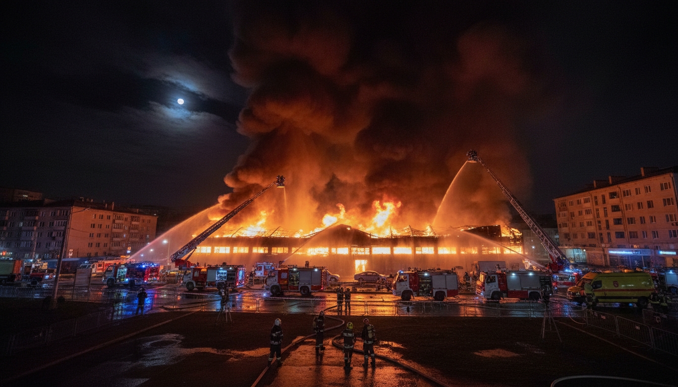 Директору Правобережного рынка предъявили обвинение после пожара Сгенерировано