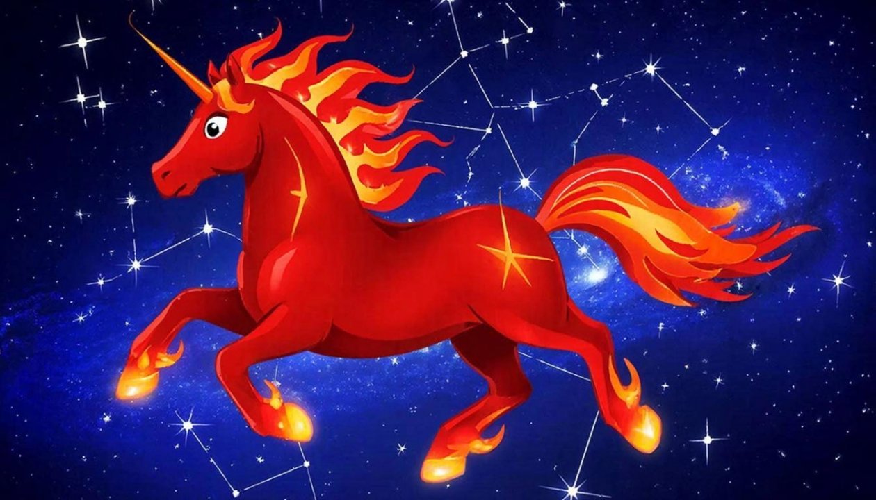 Красная Огненная Лошадь GigaChat (18+)