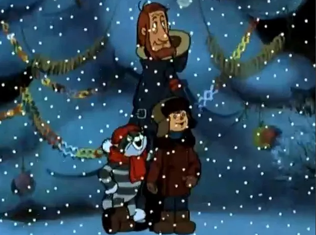 Скриншот из видео Кадр из мультфильма &quotЗима в Простоквашино&quot (0+)