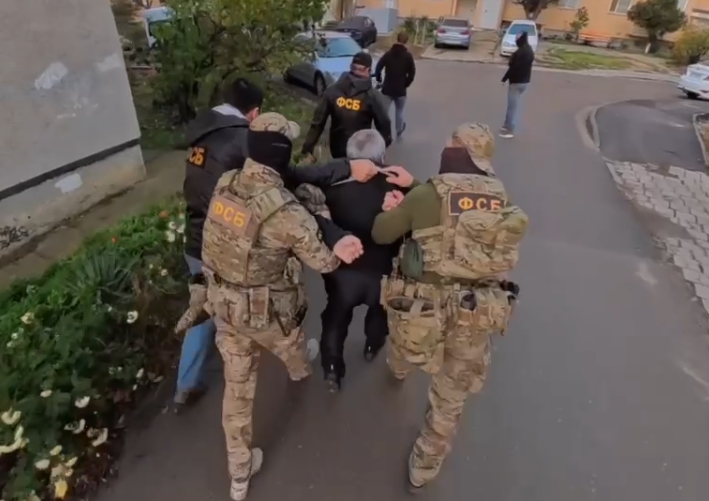 Кадр из видео УФСБ по Крыму и Севастополю
