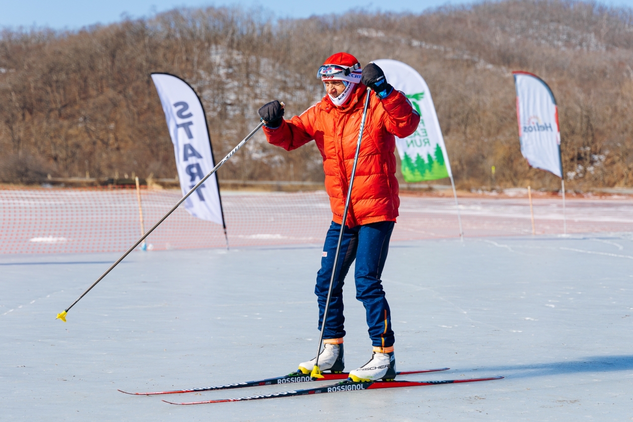 Мороз и обжигающий ветер не помешали спортсменам покорить дистанцию Евгений Кулешов, ИА PrimaMedia