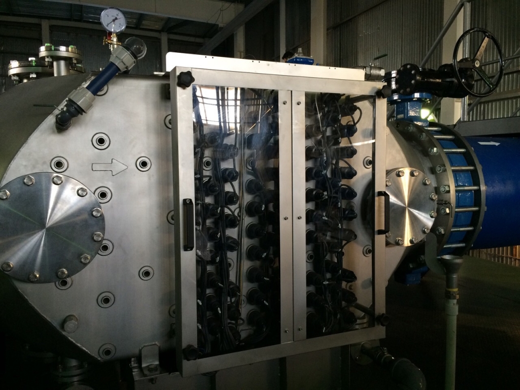 Церемония запуска установок по ультрафиолетовому обеззараживанию воды состоялась в Якутске, Фото с места события собственное