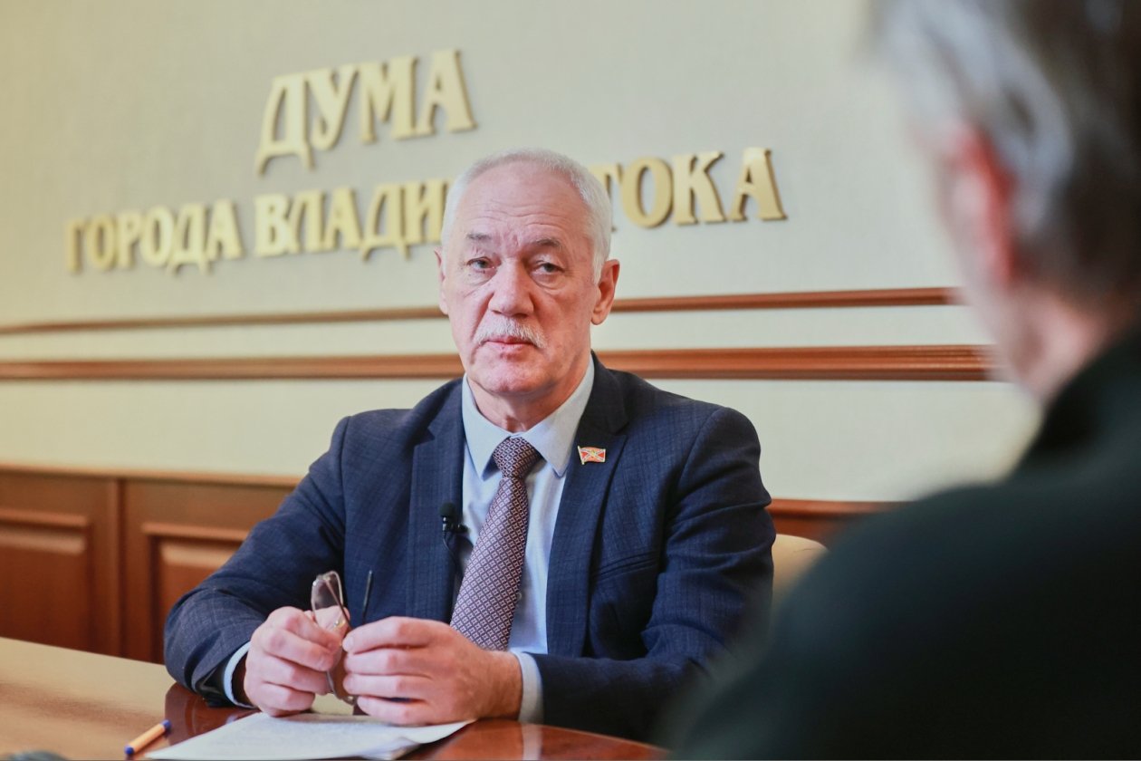 Председатель Думы города Владивостока Андрей Брик ИА PrimaMedia