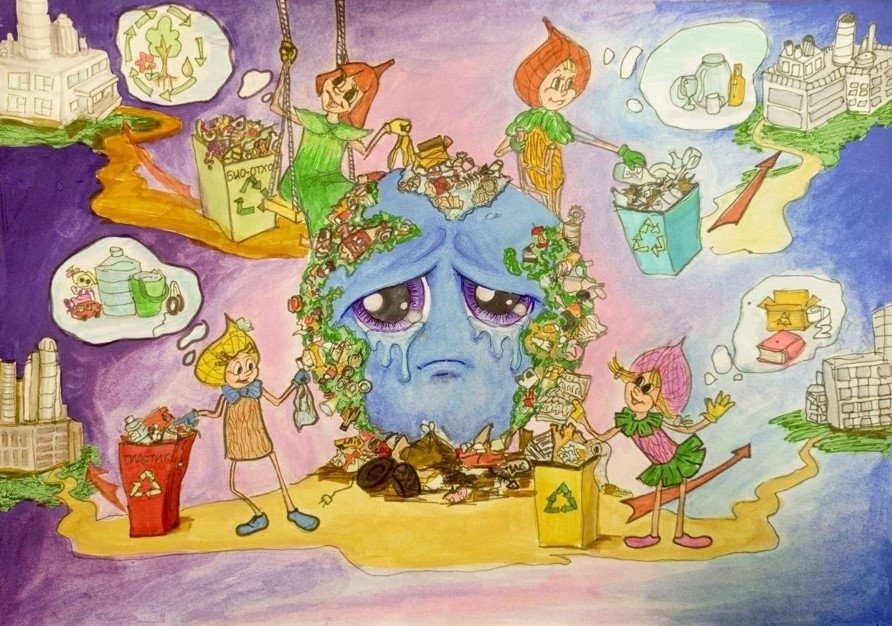 Работа победителя. Матвеева Ника, г. Калуга, МБОУ &quotСредняя общеобразовательная школа №25&quot предоставлено пресс-службой РЭО