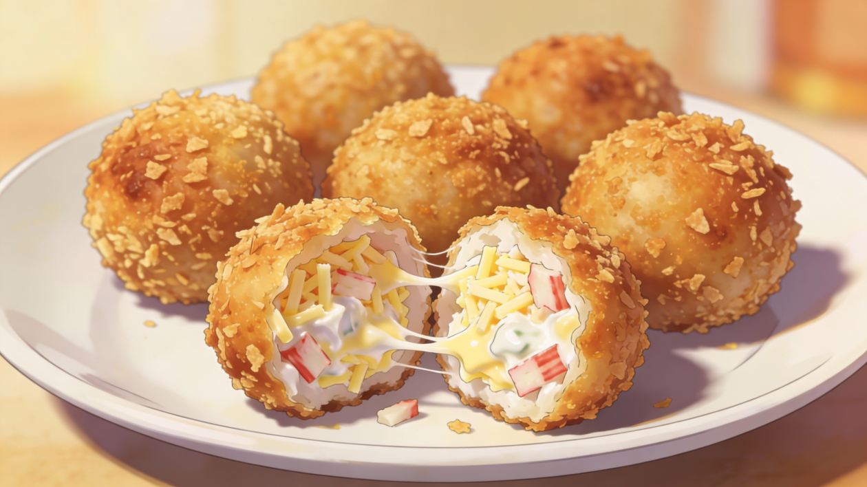 Крабовый отдыхает: одна хитрость — и из палочек получаются идеальные новогодние снеки perplexity.ai (18+)