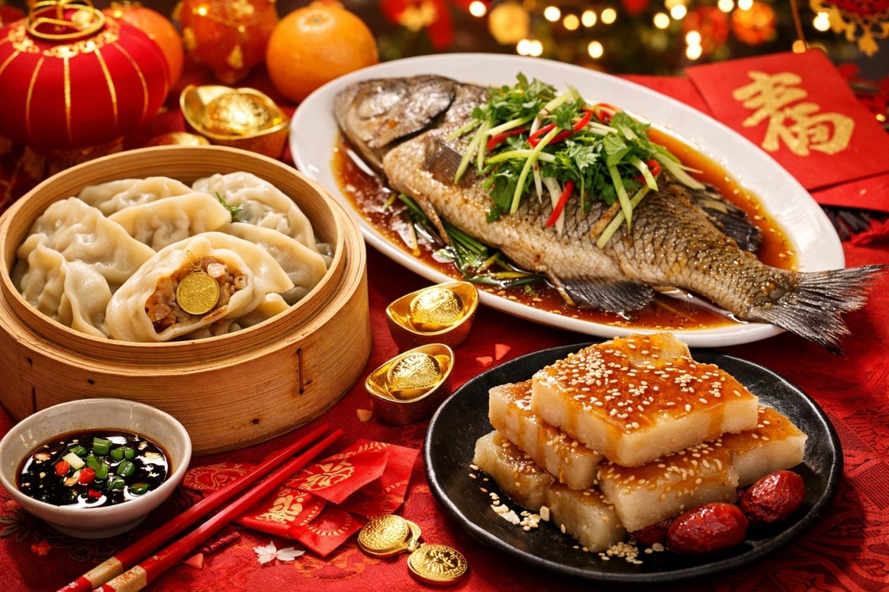 Новый год в Китае сгенерировано ИИ Qwenlm.ai (18+)