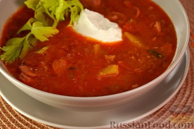 Чечевица+сосиски - это так просто: праздничный венгерский суп, который принесёт удачу в новом году russianfood.com