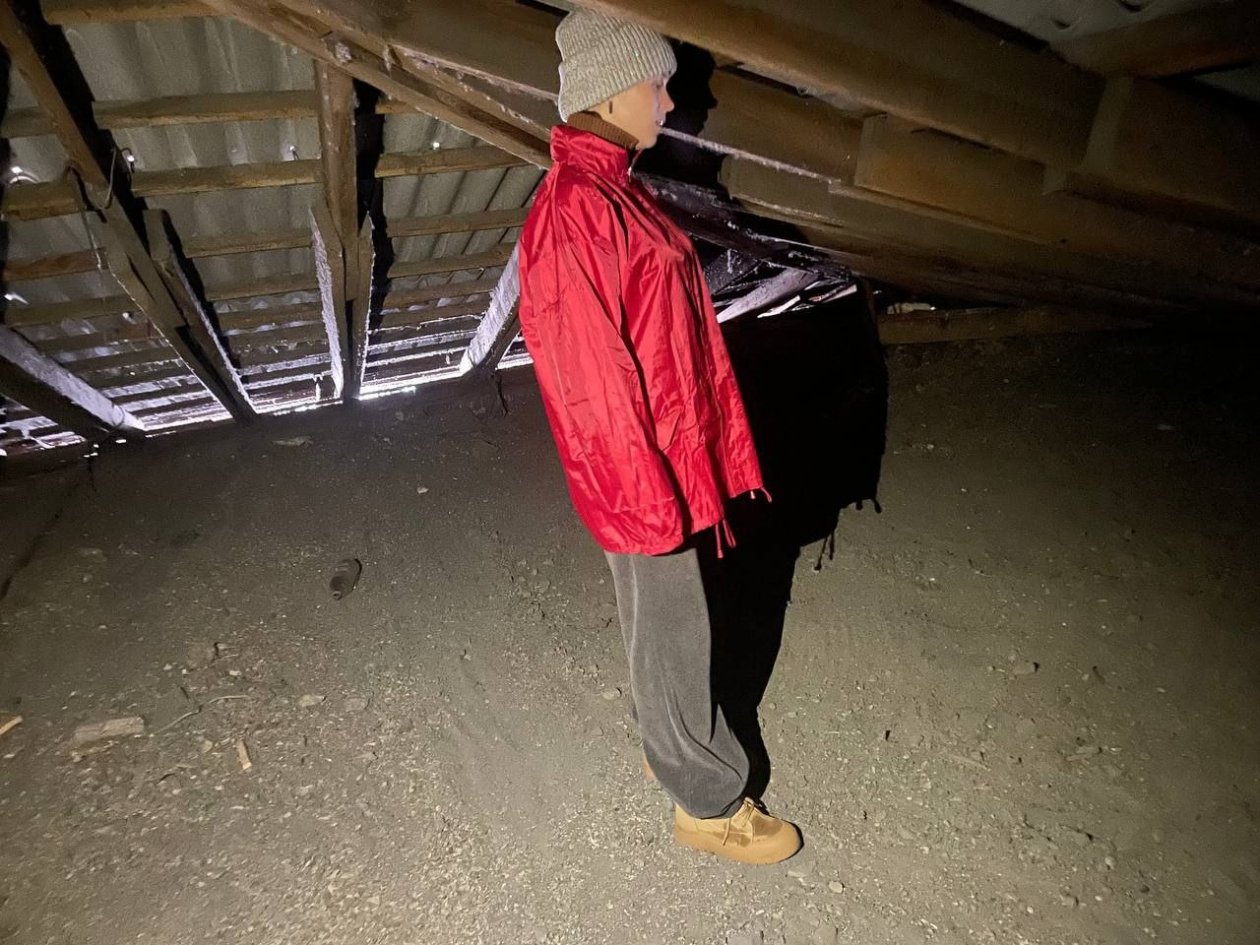 Чердак, который был утеплён Государственной жилищной инспекции Забайкалья