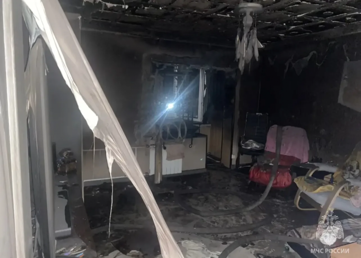 Пожар произошел из-за короткого замыкания тёплого пола в Ангарске Пресс-служба ГУ МЧС России по Иркутской области
