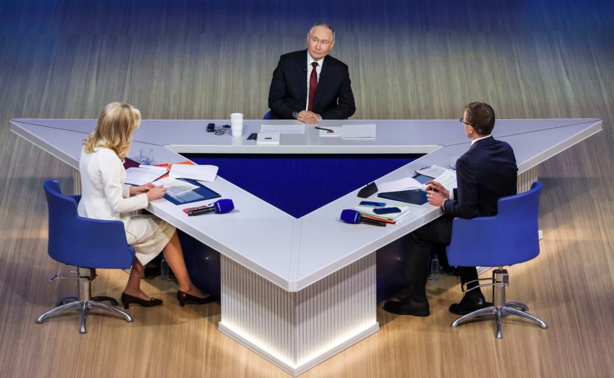 Глава Бурятии оценил прямую линию Путина прямая линия с президентом