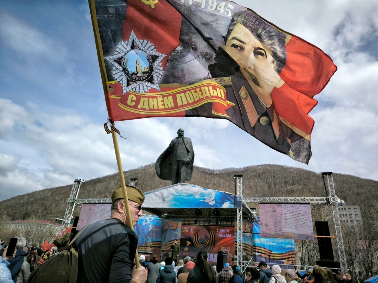 Бессмертный полк в столице Камчатки Елена Поддубная, ИА KamchatkaMedia